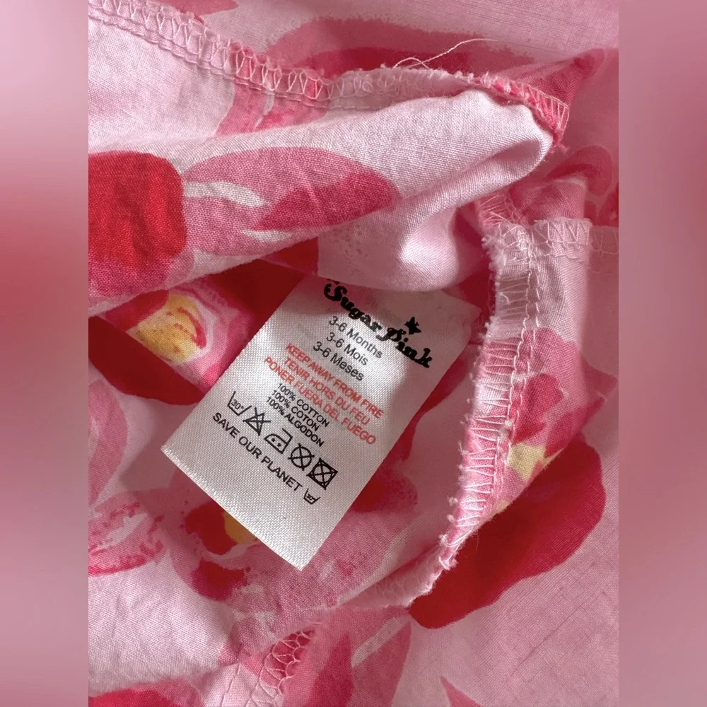 Sugar Pink baby Dress size 3-6 months
